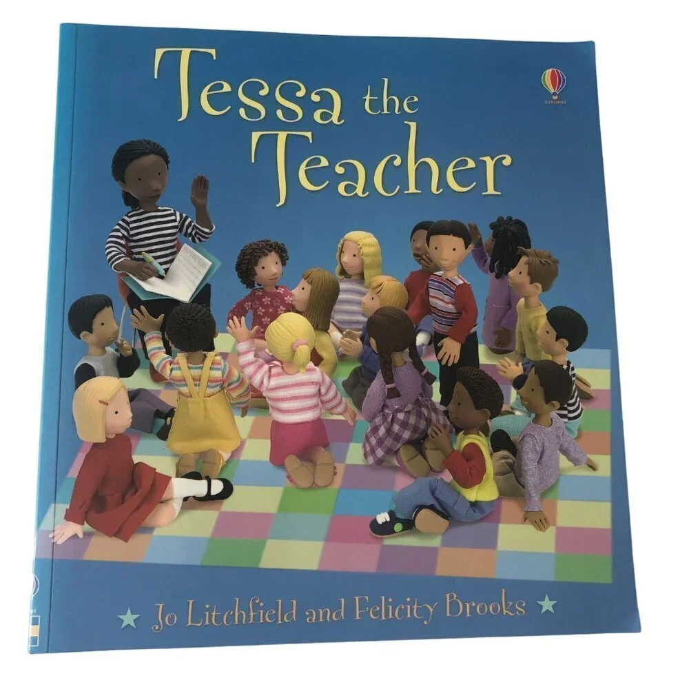 Usborn Lot of Books Vicky Vet‎ Daisy Doctor Tessa Teacher Soft Cover Large Learn